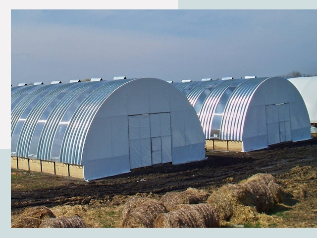 Сельскохозяйственные здания в Щекино