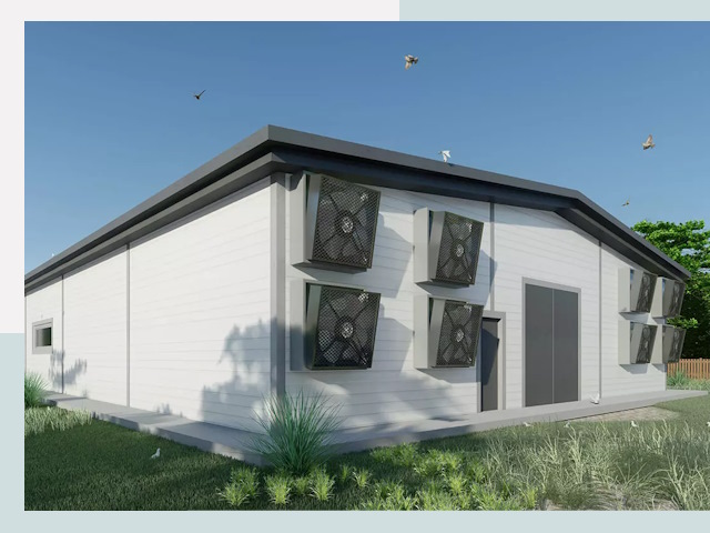 Строительство птичников в Щекино