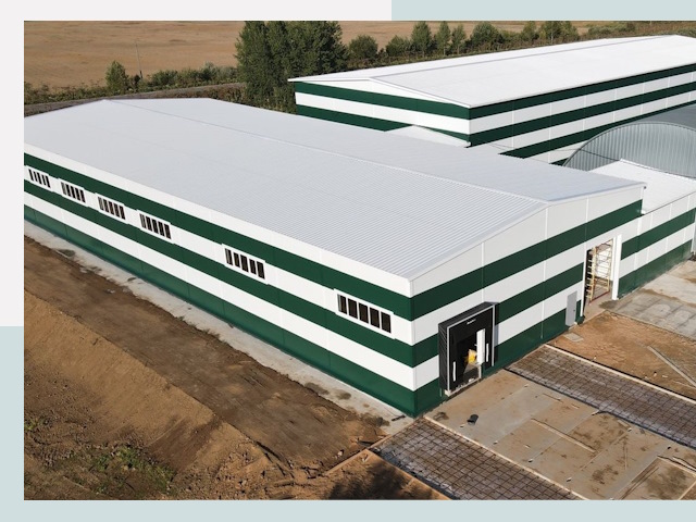 Строительство овощехранилищ в Щекино