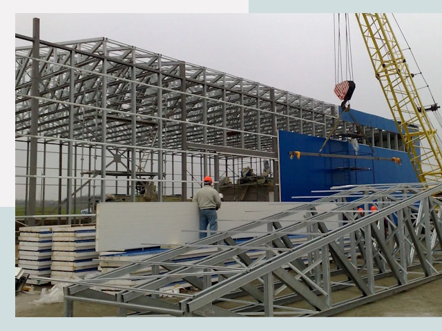 Строительство заводов в Щекино