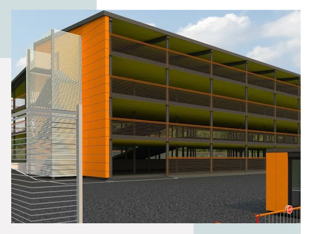 Многоуровневые паркинги в Щекино