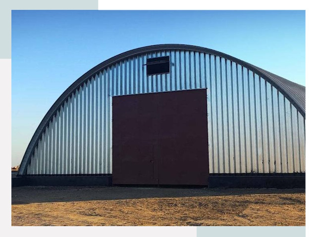 Арочные ангары в Щекино