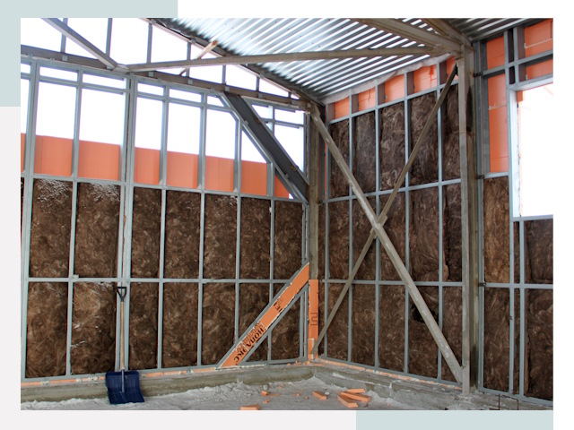 Утепленные ангары в Щекино