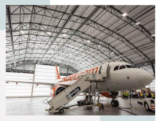 Авиационные ангары в Щекино