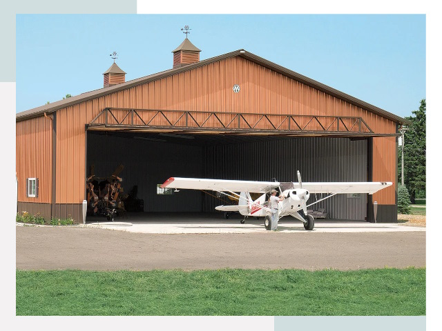 Ангары для самолетов в Щекино