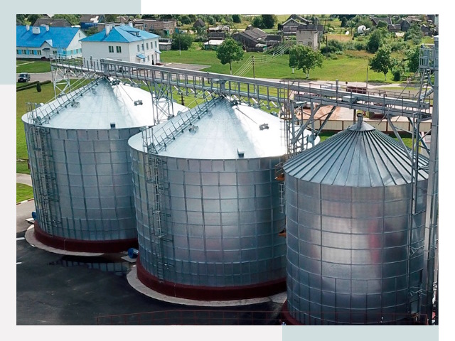 Металлические силосы в Щекино