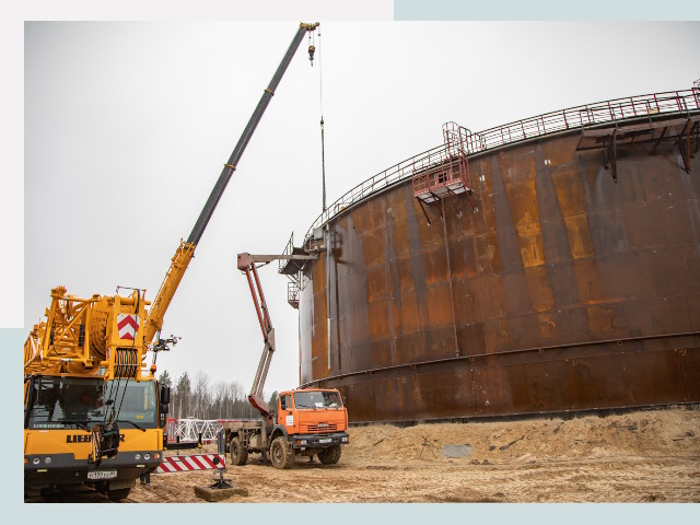 Монтаж резервуаров в Щекино от 618 руб. за м³