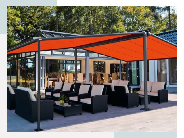 Навесы для кафе и ресторанов в Щекино