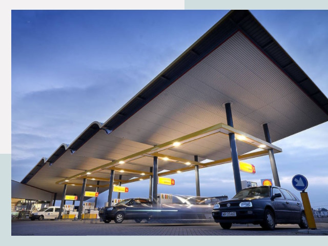 Навесы для АЗС в Щекино от 618 руб. - Защита и комфорт
