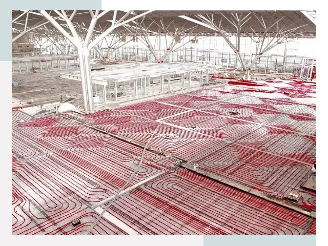 Отопление ангаров в Щекино