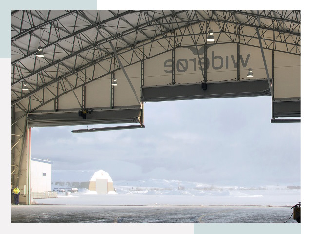 Ворота для ангаров в Щекино