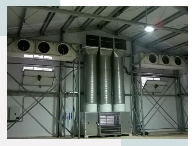 Инженерные системы для ангаров в Щекино