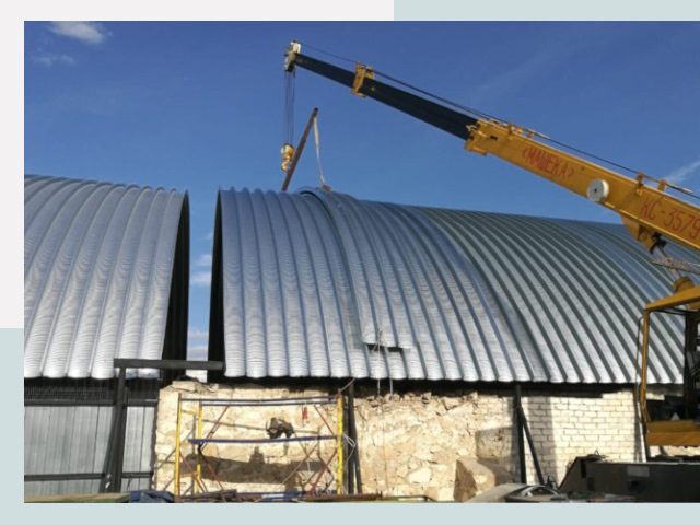 Реконструкция ангаров в Щекино от 618 руб.