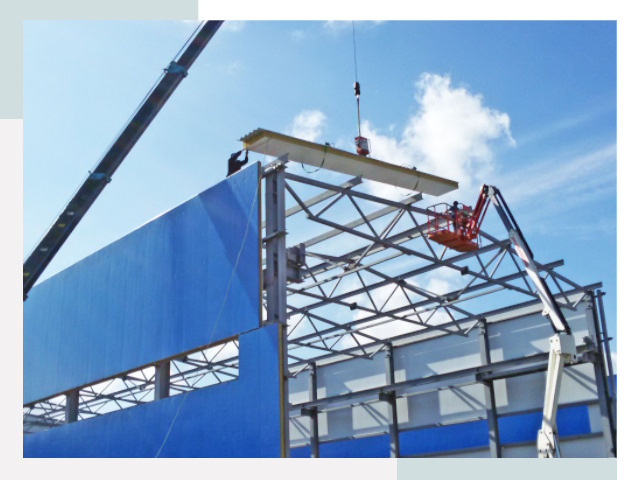 Монтаж сэндвич-панелей в Щекино