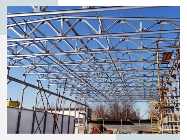 Металлокаркасы для складов в Щекино